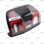 ชุด ไฟแต่ง ไฟท้าย LED V.1 ใส่รุ่นไม่มีเซนเซอร์ 2 ชิ้น สีสโมค สำหรับ Ford Ranger ปี 2022-2024